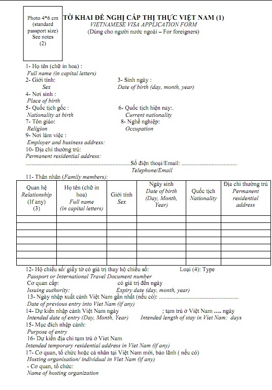 Vietnam Visa Information Visa To Vietnam Cheap Vietnam Visa